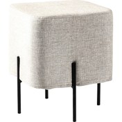 Resim Puqqa Mono P2-010 Metal Ayaklı Puf 