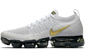 Resim Nike Air VaporMax Flyknit 2 Sneaker Gray Kadın Günlük Spor Ayakkabı Gri 