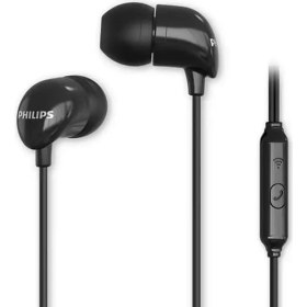 Resim Philips 1000 Series TAE1126BK/51 Kablolu Kulaklık Siyah 