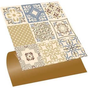 Resim Tink KENDİNDEN YAPIŞKANLI SOFT ÇİÇEK DESENLİ PVC KARO 30X30 CM 