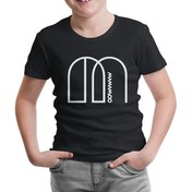 Resim Mamamoo - Logo M Siyah Çocuk Tshirt 