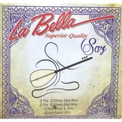 Resim La Bella Strings LBH-20 0.20 Uzun Sap Bağlama Teli Takım 