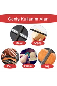 Resim Genel Markalar 6 Pcs Mini Eğe Seti - 6 Parça Hobi Ve İnce İşçilik Eğe Seti (14cm) 