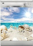 Resim Makinesi Sticker Kaplama Beyaz Eşya Kaplama Seashells 