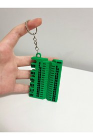 Resim moistrid Taşınabilir Anahtarlıklı Vida Boyu Ve Kalınlığı Ölçme Aparatı- Vida Ölçme Aparatı 