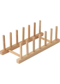 Resim Cmt Ahşap 6'lı Tabaklık Bambu 