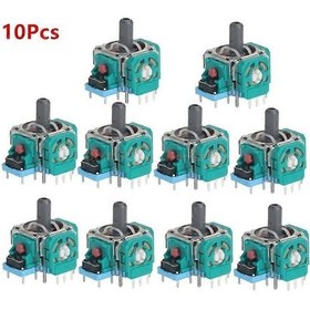 Resim 10 Adet/5/1 Adet 3d Analog Sensör Modülü Yedek Kontrolör Joystick Eksen Analog Başparmak Çubukları Ps5 İçin Onarım Aksesuarları:1 Adet Newway 