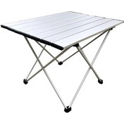 Resim Electroon Taşınabilir Katlanabilir 56x40x41cm Kamp Masası Gri 