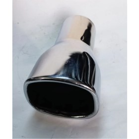 Resim Egzozcum 60 Mm. Nikelaj Kare Sessiz Egzoz Eksoz Ucu 