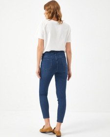 Resim Faik Sönmez Yüksek Bel Bilek Boy Skinny Jean Pantolon 00030 001 