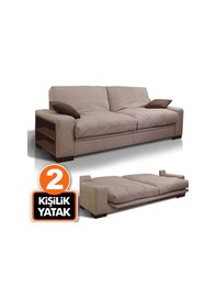 Resim Seray Seray'Dan Serdole 3'Lü Pofuduk, Sandıklı Yataklı Kanepe 