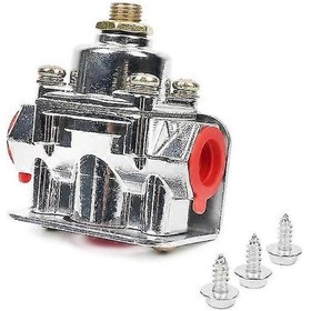Resim Holley Edelbrock 12804 İçin Paslanmaz Yakıt Basınç Regülatörü Karbüratör Parçaları 