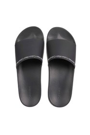 Resim Calvin Klein Siyah Erkek Plaj Terliği POOL SLIDE RUBBER 