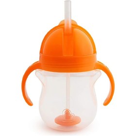 Resim Munchkin Tıklama Kilitli Uçlu Alıştırma Bardağı 6 ay+ 207 ml Turuncu 