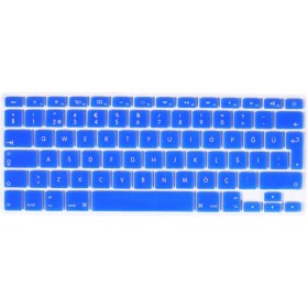 Resim Arabulalaca Apple Macbook Pro Retina 15.4" A1398 Türkçe Silikon Q Klavye Koruyucu 