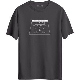 Resim Efsane Milan Kadrosu - Regular T-Shirt - Antrasit / XXL 