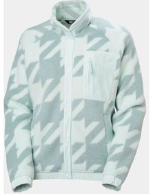 Resim Helly Hansen Kadın Imperial Printed Pile Snap Mont Mavi 