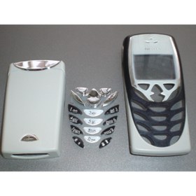 Resim nostaljikcep Nokia 8310 Kapak Ve Tuş Takımı Lacivert Krem 