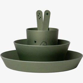Resim Citron Bio-Based Çocuk Yemek Takımı - Dino 1196977 