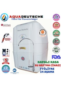 Resim Elegance Pompalı Beyaz 12 Litre 7 Filitre 14 Aşama Su Arıtma Ciha 