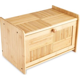 Resim Karaca Massimo Bambu Ekmek Kutusu Kahverengi 