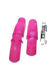 Resim Plastik Spor Çamurluk 16-20 Jant Uyumlu Pembe 