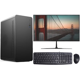 Resim e-Vix Work Intel Core i5-560M 22" 8 GB RAM 128 GB SSD FreeDOS Masaüstü Ofis Bilgisayarı 