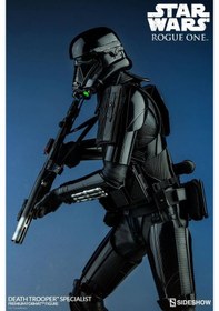 Resim Sideshow Collectibles Death Trooper Specialist Premium Format Fig 
