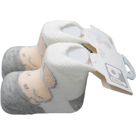 Resim Bibaby Cute Rabbit Bebek Çorabı 68369 Somon 