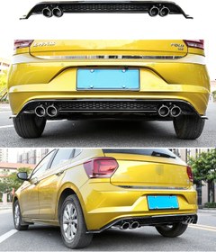 Resim VW POLO DİFÜZÖR ARKA TAMPON EKİ 2018-2022 
