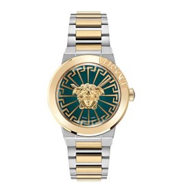 Resim Versace VRSCVE3F00422 Çelik Yeşil Kadran Kadın Kol Saati 