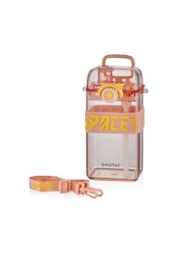 Resim Shotay Su Matarası Space Tritan Pembe 500ml 