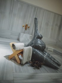 Resim Gri Pamuk Peshtamal 