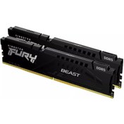 Resim Kingston Fury Beast KF560C36BBEK2-16 16 GB (2x8) DDR5 6000 MHz CL36 Ram 