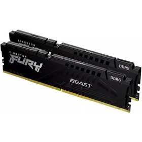 Resim Kingston Fury Beast KF560C36BBEK2-16 16 GB (2x8) DDR5 6000 MHz CL36 Ram 