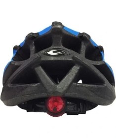 Resim Zozo Mv 29 Mavi Işıklı Bisiklet Kaskı M 