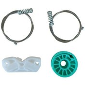 Resim Mercedes Clk C209 A209 2002-2009 için Arka Cam veya Sol Kapı Cam 