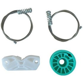 Resim Mercedes Clk C209 A209 2002-2009 için Arka Cam veya Sol Kapı Cam 