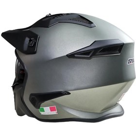 Resim SWAY TOKYO Dark Titanium Kask 