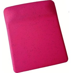 Resim Fuşya Kum Desen Bilek Destekli Kaymaz Taban Bilgisayar Notebook Mouse Pad - Bileklikli Mauspad 