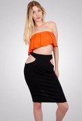 Resim Babils Atelier Kadın Turuncu Crop 