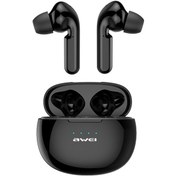Resim Awei T15 Tws Bluetooth V5.0 Ture Kablosuz Spor Kulaklık Ve Şarj Kutusu Siyah 