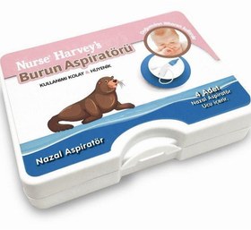 Resim Nurse Harvey's Burun Aspiratörü + 4'lü Yedek Ucu 