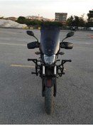 Resim Motocam Honda Nc 700 750 S Siperlik Ön Cam 2012 2020 Model 50cm Siyah Renkli 4mm Orta Boylu Cam 