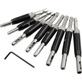 Resim B Baosity 8pcs Kapı Dolabı Menteşe Matkap Bitleri Araçlar Çekmece Slaytları Için Ahaç Araçları (Yurt Dışından) 