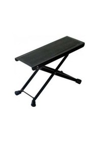 Resim Hbk J-46 Metal Gitar Ayak Sehpası Klasik Gitar Çalımı İçin Ergonomik Ayak Desteği 4 Kademeli Yükseklik Ayarı Ve Kaymaz Kauçuk Üst Yüzey 