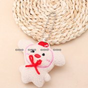 Resim Silver1 Diy Hediye Sevimli Biblolar Yaratıcı Kadın Hediye Öğrenciler Kolye Peluş Anahtarlık Kitap Çantası Kolye (Yurt Dışından) 