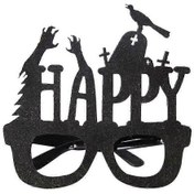 Resim 1 Adet Cadılar Bayramı Parti Gözlüğü İskelet Hayalet Kılık Değiştirme Cosplay Gözlüğü Yongtao 12+ 