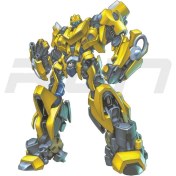 Resim Transformers Bumblebee Araba,motosiklet,kask,laptop,cam,telefon Sticker 
