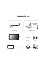 Resim Toyota Aurıs 2006-2011 Uyumlu Multimedya Navigasyon Usb Kamera Carplayer 4 Ram 